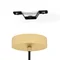 MANZANARES Lampa wisząca 22,5cm 40W E27 IP20 mosiężna