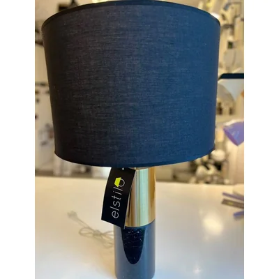 MARBLE Tischleuchte E27 schwarz
