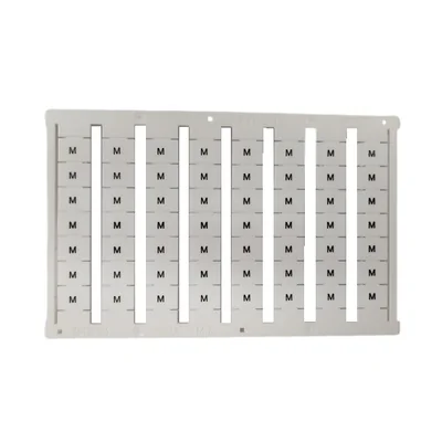 Marcador de terminales UC-TM 8 CUS, blanco