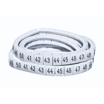 Marcador DK 2, Z5 "41-50" blanco