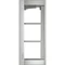 MARCO CON SOPORTE PARA PANELES SFERA - 3 MÓDULOS - ALUMINIO
