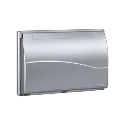 Marco de 3 módulos para caja SBM350 con tapa, 6x K45, aluminio