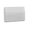 Marco de 3 módulos para caja SBM350 con tapa, 6x K45, blanco puro