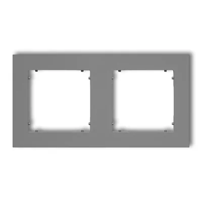Marco doble MINI Universal, gris mate