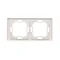 Marco doble NEOS: universal horizontal y vertical, blanco