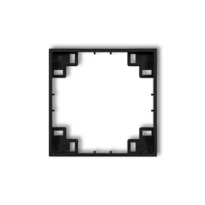 Marco intermedio, negro mate, 12MRP-1