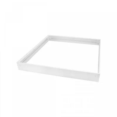 Marco para montaje en superficie de luminarias Algine Slim / Backlight 600x600x70mm blanco plegable