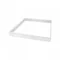 Marco para montaje en superficie de luminarias Algine Slim / Backlight 600x600x70mm blanco plegable