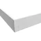Marco para montaje en superficie de luminarias Algine Slim / Backlight 600x600x70mm blanco plegable