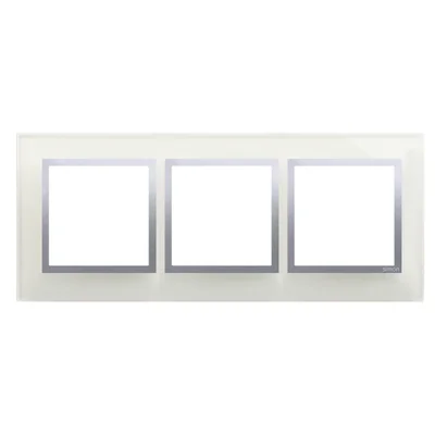 Marco triple Nature-Glass SILVER MIST IP20/IP44