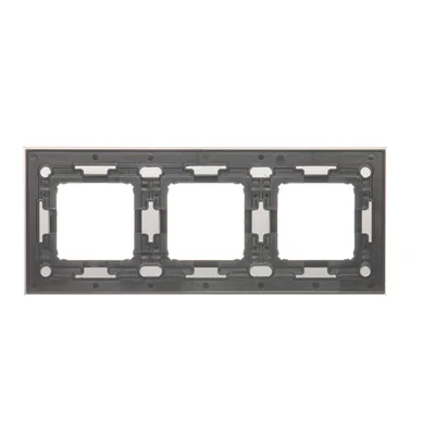 Marco triple Nature-Glass SILVER MIST IP20/IP44