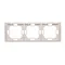 Marco triple NEOS: universal horizontal y vertical, blanco