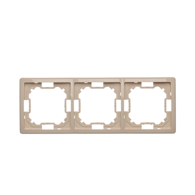 Marco triple universal horizontal y vertical, beige