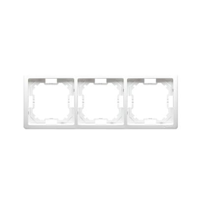 Marco triple universal horizontal y vertical, blanco