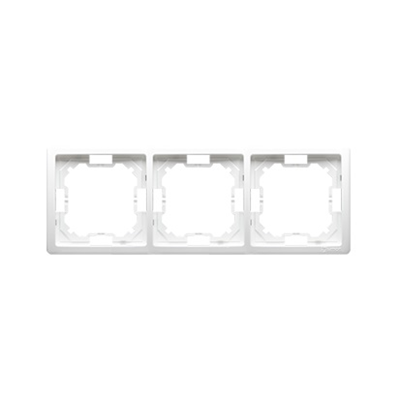 Marco triple universal horizontal y vertical, blanco