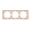 Marco universal de 3 plazas horizontal y vertical de roble SIMON BASIC NEOS