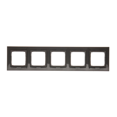 Marco universal de 5 pliegues para cajas de cartón yeso IP20 / IP44 marrón mate (metálico)