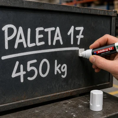 Marker olejowy permanentny Edding 52 4-15mm czarny