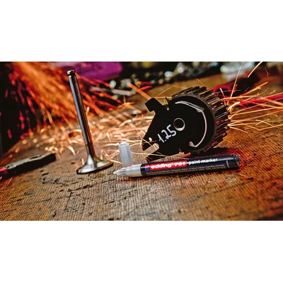 Marker olejowy permanentny Edding 791 1-2mm czarny