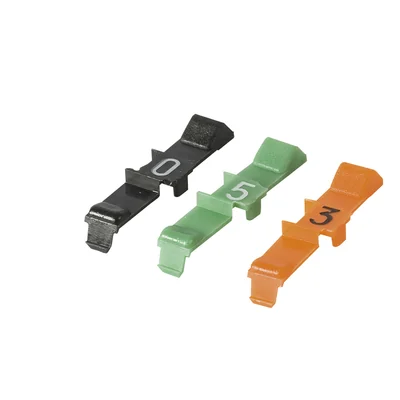 MARKER PCA10004 CABLAGGIO GIALLO: 3 (320 pz.)