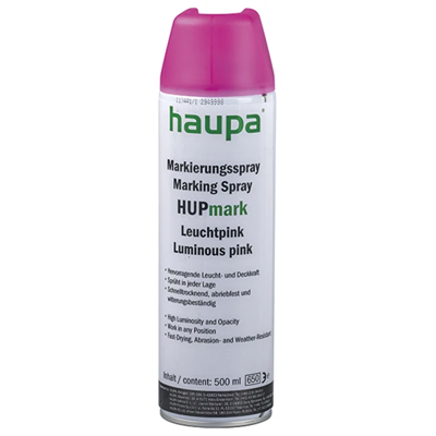 Marker w sprayu HUPmark różowy 500ml