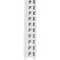 Markers 9705 A/5/10B white PE for terminal blocks