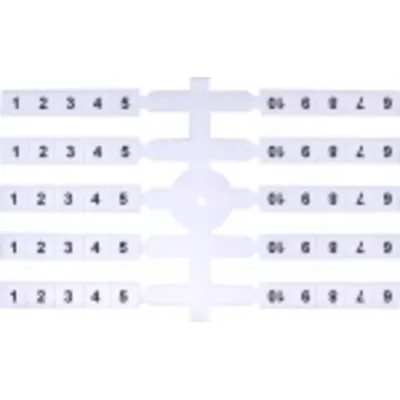 Marqueur flexible (20 x 10 pcs.) 1-10 (EO3)