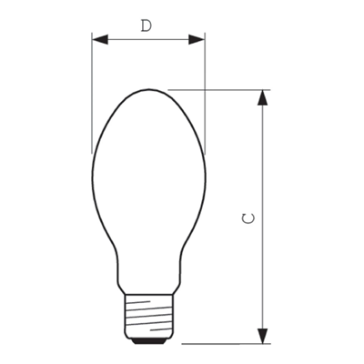 Master Son PIA Plus Natriumdampf-Hochdrucklampe 70 W, E27, 5900 lm, 1900 K