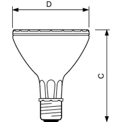 Mastercolour CDM-R Elite 35W/930 E27 metal halide bulb