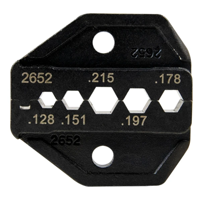 Matriz de prensado 211962 para fibra óptica SMA, SMB