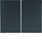 Matt lacquered anthracite double rocker
