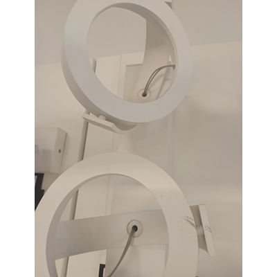 Max II white wall lamp