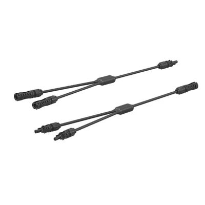 MC4 Splitteradapter zur Leistungsmessung in 1500-V-PV-Anlagen (2er-Set)