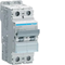 MCB Circuit Breaker 10kA 2 Pole 0.5A Characteristic C