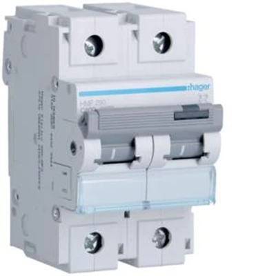 MCB Circuit breaker 10kA 2P C 100A