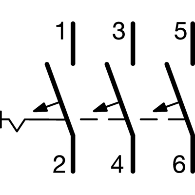 MCB Circuit Breaker 10kA 3 Pole 32A Characteristic B