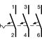 MCB Circuit Breaker 10kA 3 Pole 3A Characteristic C