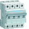 MCB Circuit Breaker 10kA 4 Pole 1A Characteristic C