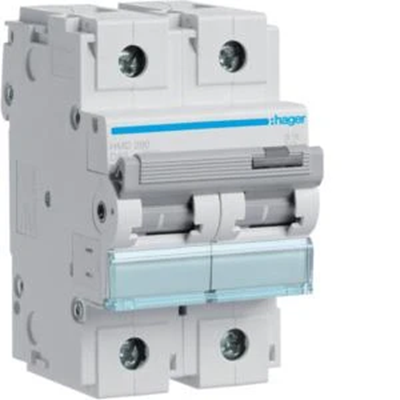 MCB Circuit breaker 15kA 2P D 80A