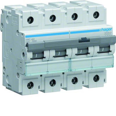 MCB Circuit breaker 15kA 4P C 80A