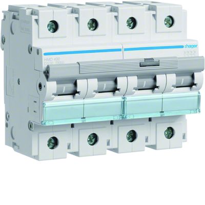 MCB Circuit breaker 15kA 4P D 100A