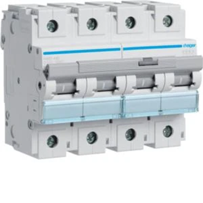 MCB Circuit breaker 15kA 4P D 100A