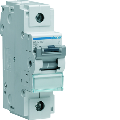 MCB Circuit breaker 50kA 1P C 63A