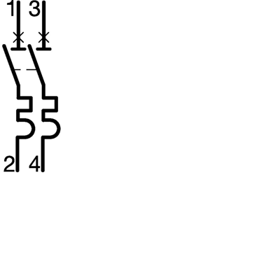 MCB Circuit breaker 50kA 2P C 25A