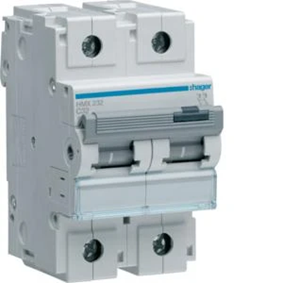 MCB Circuit breaker 50kA 2P C 32A