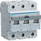 MCB Circuit breaker 50kA 3P C 25A