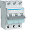 MCB Circuit breaker 6kA 3P B 16A QuickConnect