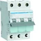 MCB Circuit breaker 6kA 3P B 25A QuickConnect