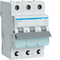 MCB Circuit breaker 6kA 3P B 25A QuickConnect