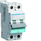 MCB Disjoncteur 10kA 1+N 16A caractéristique C
